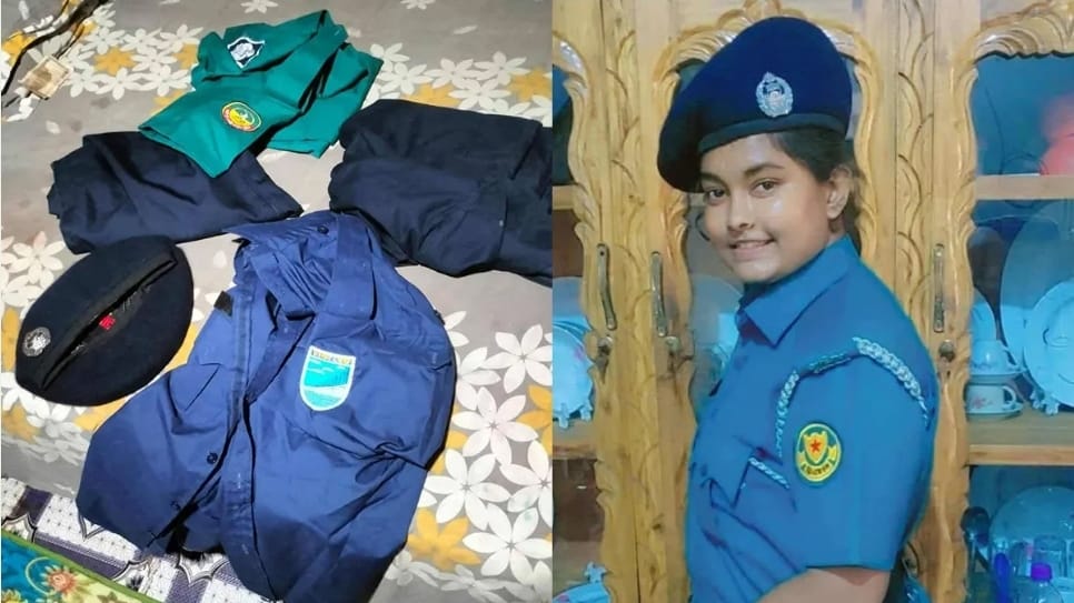 পোশাক পরে ছদ্মবেশে থানায় প্রবেশ, ভুয়া নারী পুলিশ সদস্য আটক।