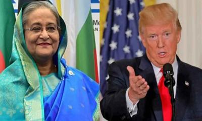 শেখ হাসিনাকে প্রধানমন্ত্রী দাবি করে এবার ট্রাম্পের ডিপফেক ভিডিও