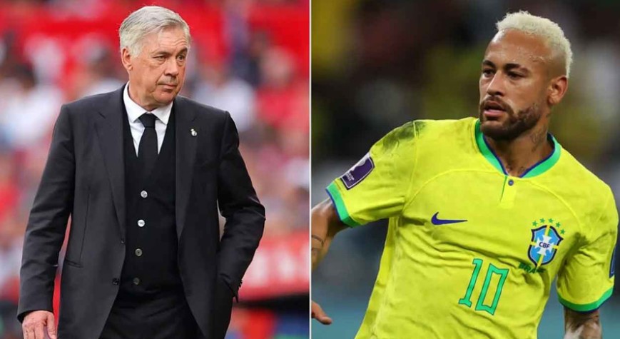 নেইমারকে দলে ফেরার টিপস দিলেন কোচ আনচেলত্তি